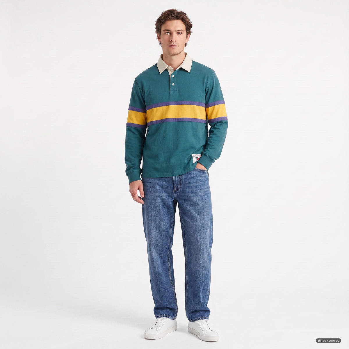 Polo manica lunga Yacht Club