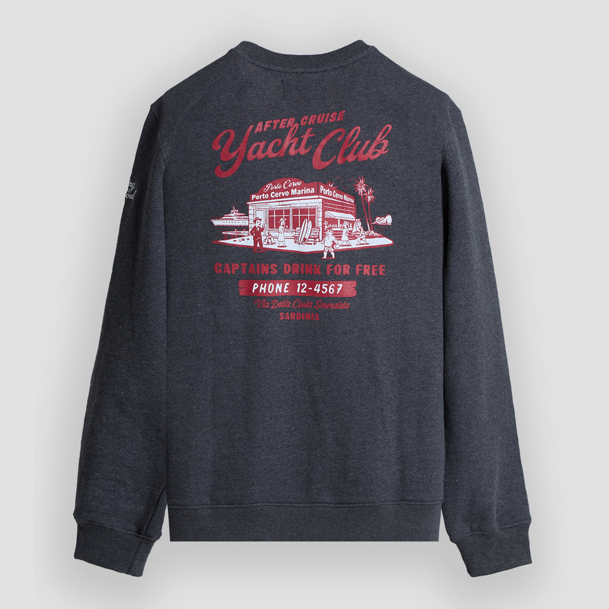 Felpa paricollo Yacht Club