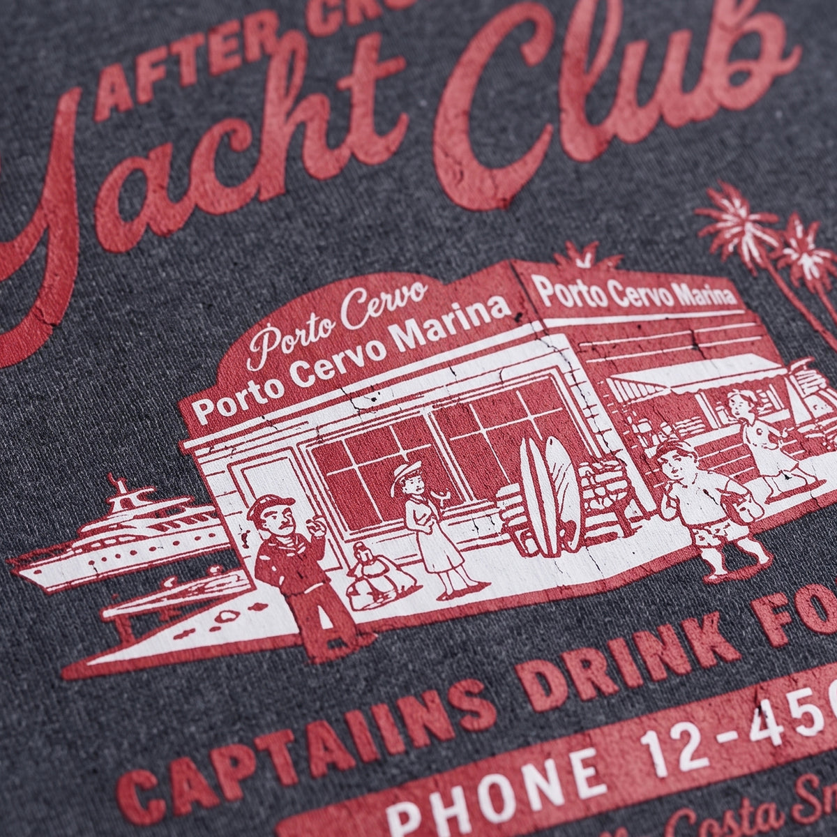 Felpa paricollo Yacht Club
