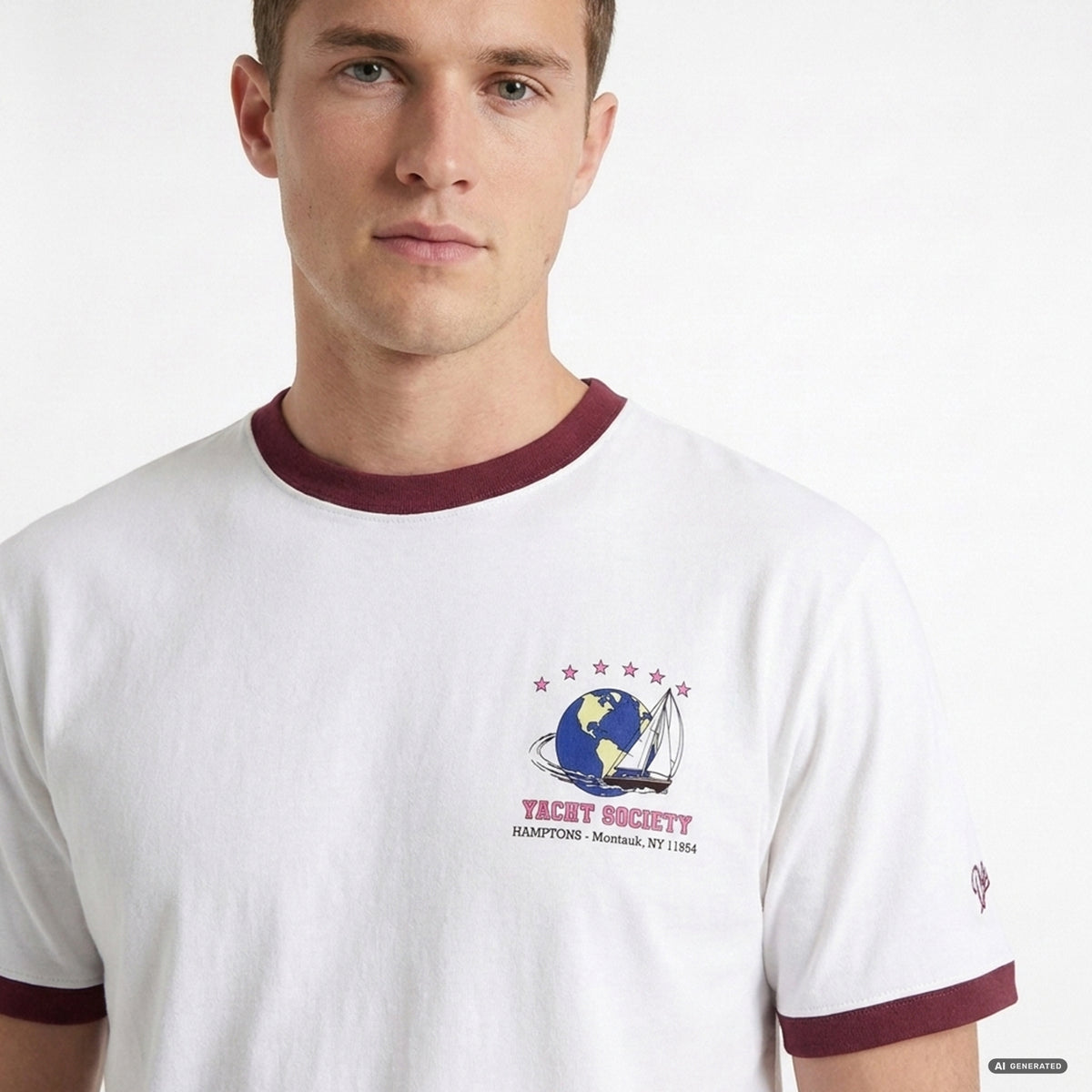 T-Shirt manica corta Yacht Society