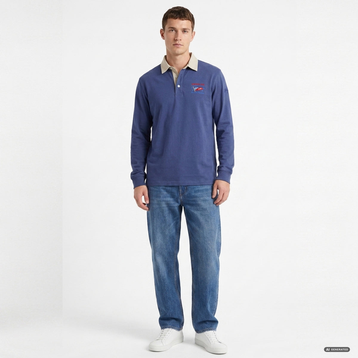 Polo manica lunga Hamptons