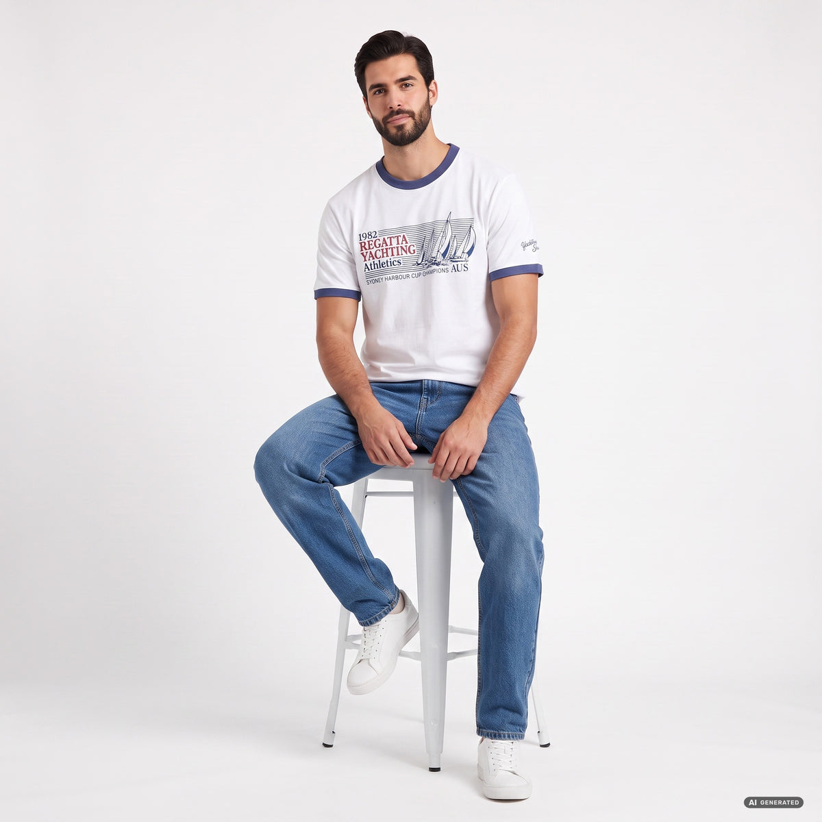 T-Shirt manica corta Regatta Yachting