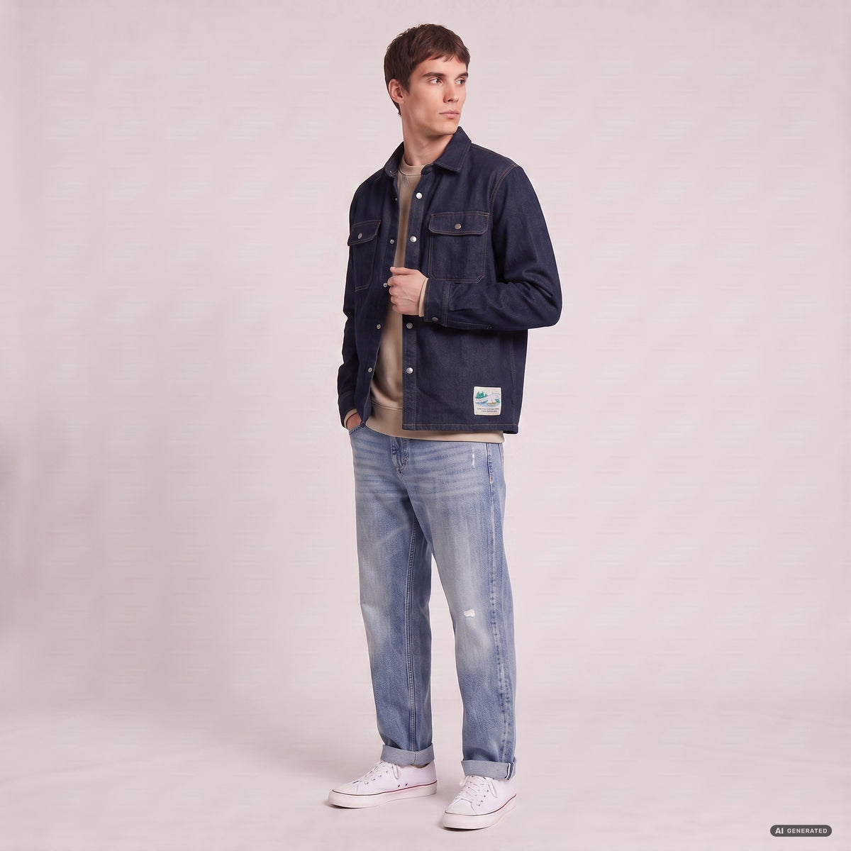 Giubbotto in denim