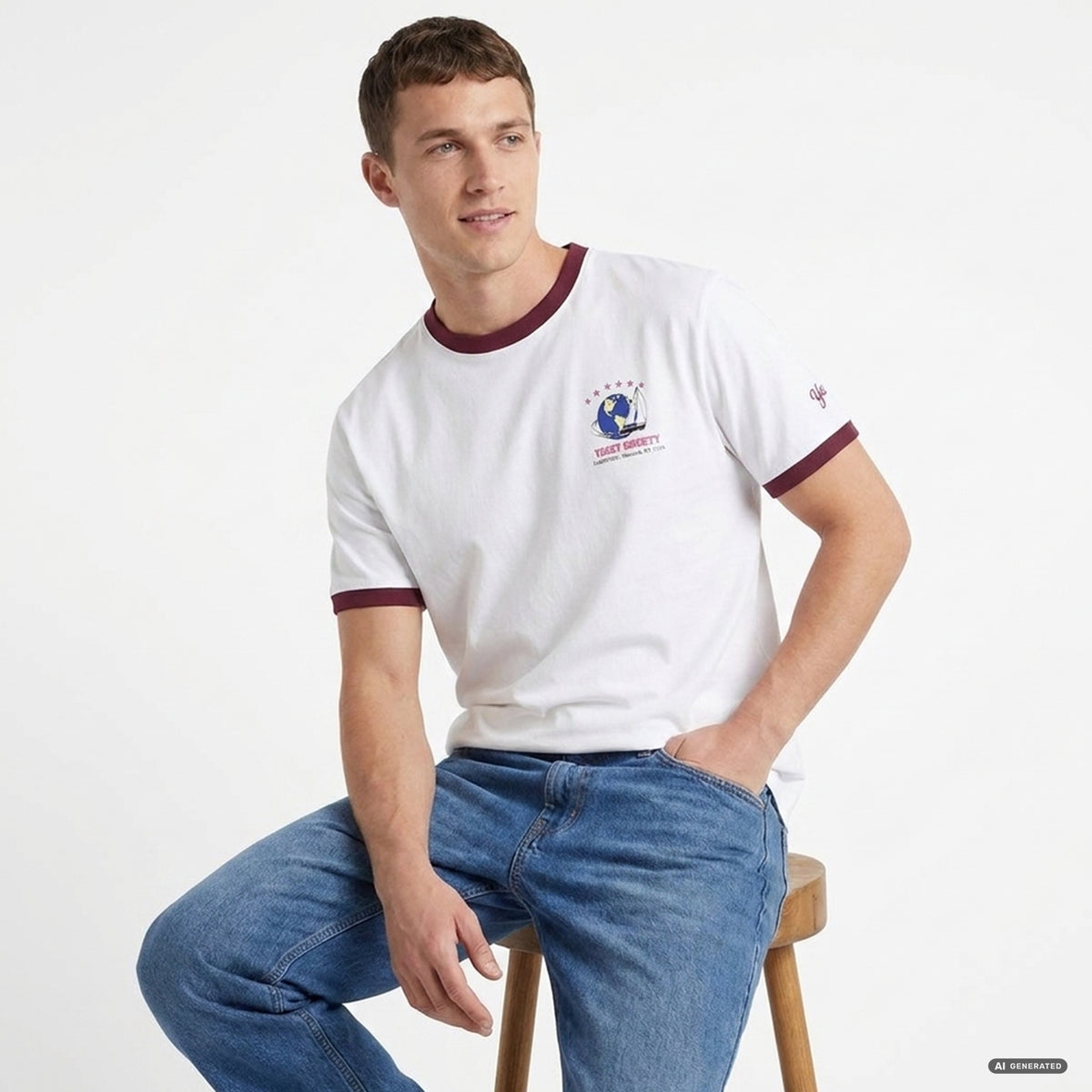 T-Shirt manica corta Yacht Society