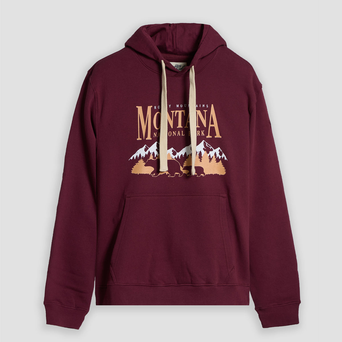 Felpa con cappuccio Montana