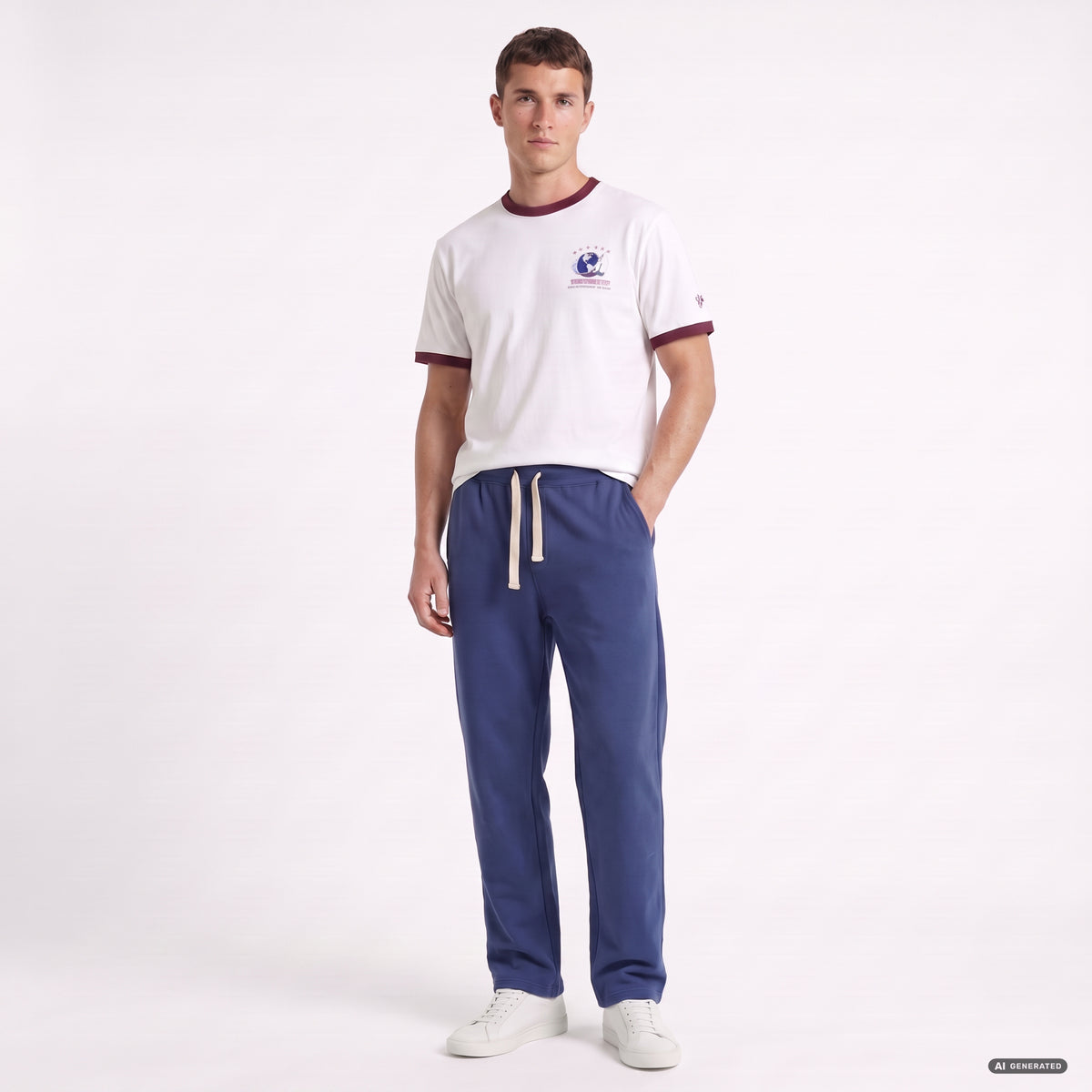 Pantalone in felpa Yacht Society