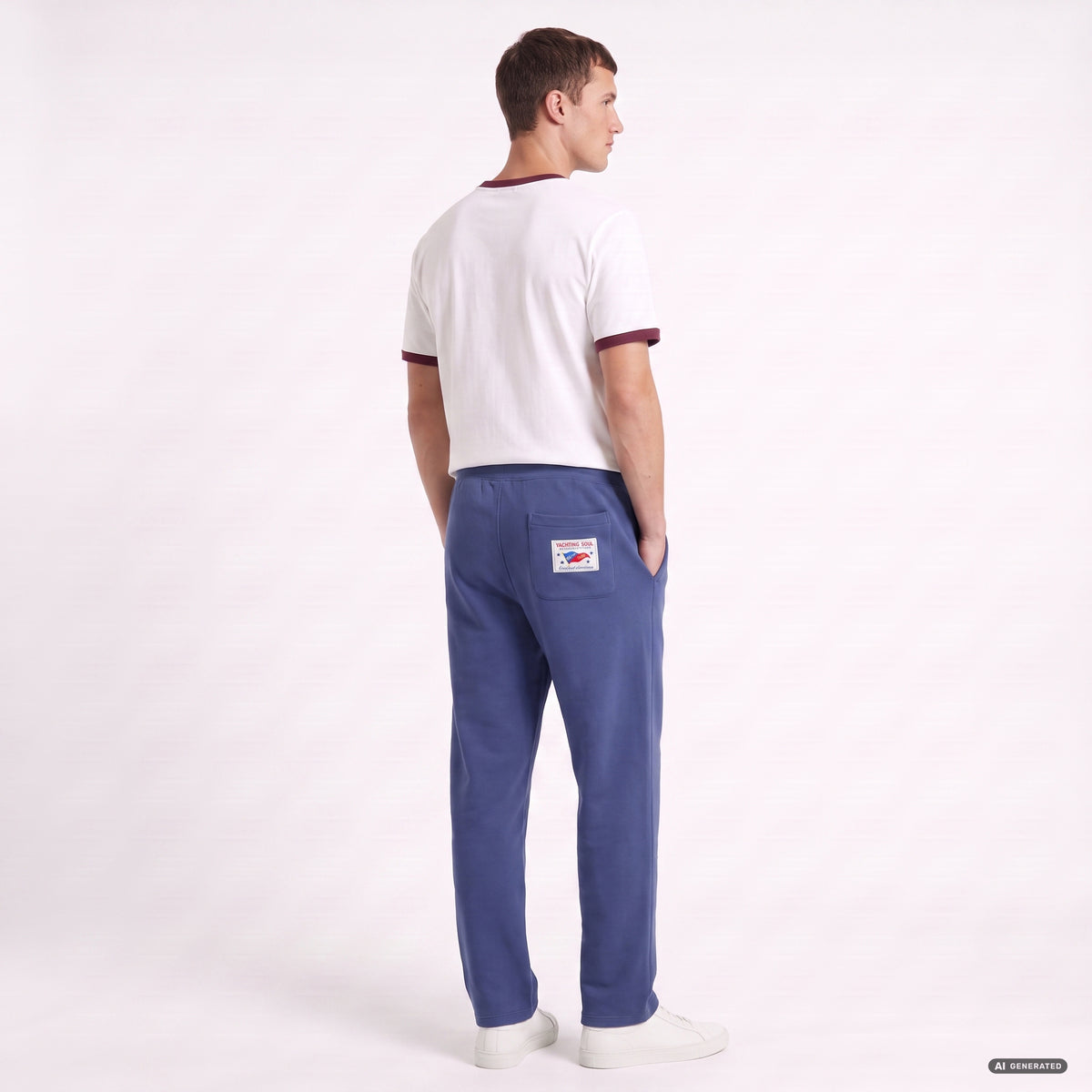 Pantalone in felpa Yacht Society