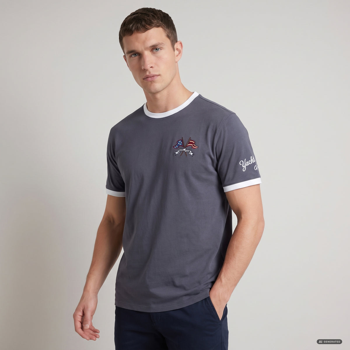 T-Shirt manica corta Yacht Club